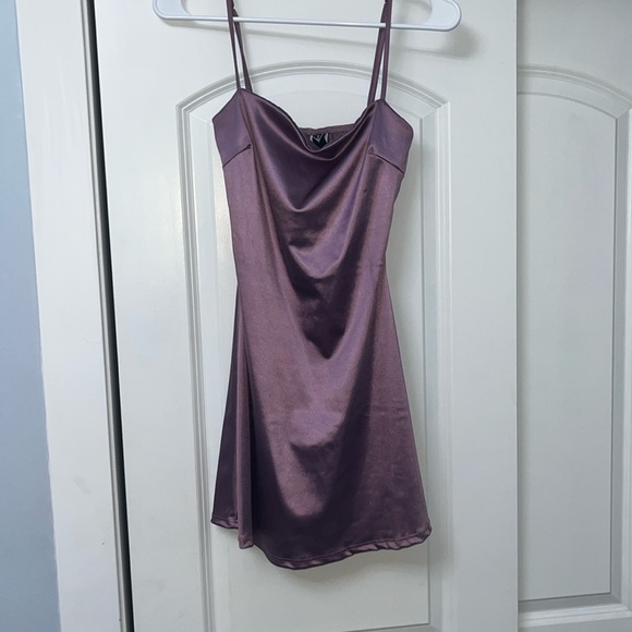 Windsor Mini Silk Dress - Picture 1 of 3